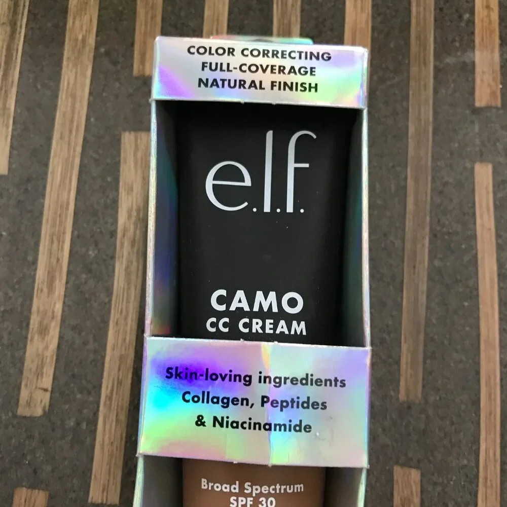 LOT Dark Tone Hide Concealer e.l.f. Camo CC Cream Covergirl Concealer Foundation